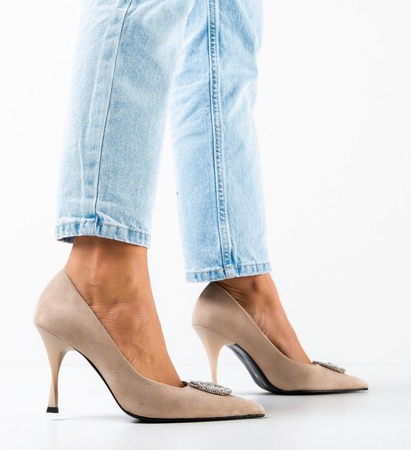 Exist Shoes Обувки Aamina Бежов