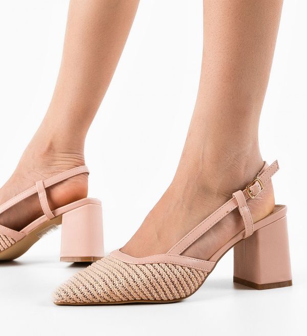 Cristina Обувки Agat Розов