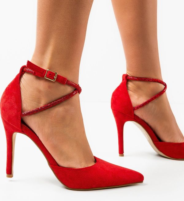 Angel Blue Обувки Aidan Червени
