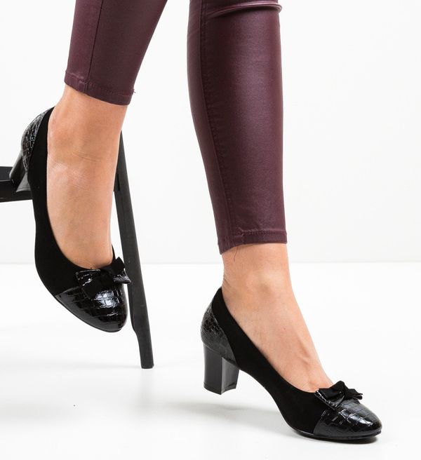 Habibi Обувки Almopa Черни