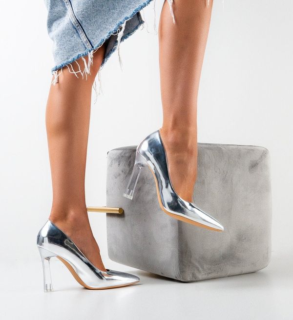 Mei Обувки Aple Сребърни