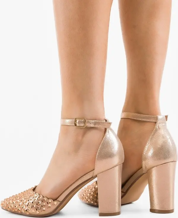 Carolie Обувки Bampir Златни