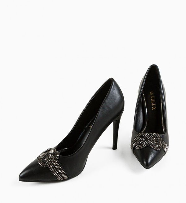 Lulux Обувки Brown Черни