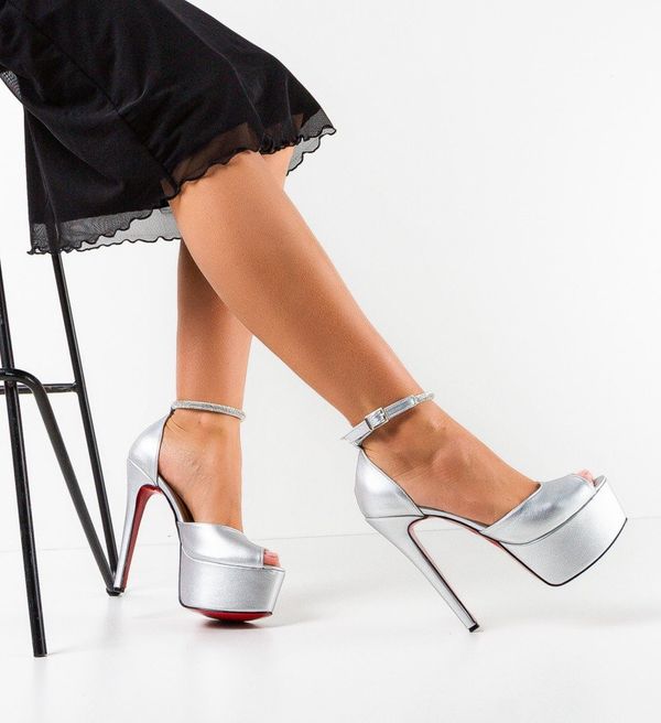 Exist Shoes Обувки Buket Сребърни