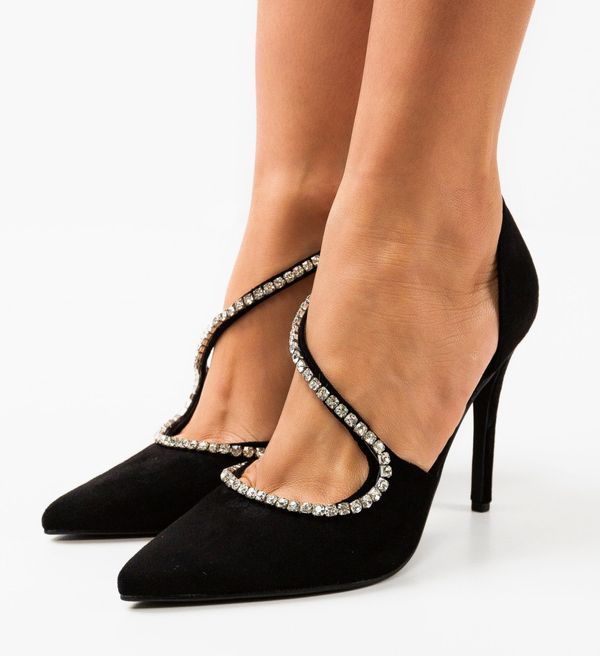 Angel Blue Обувки Carter Черни