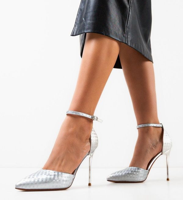 Mei Обувки Christina Сребърни