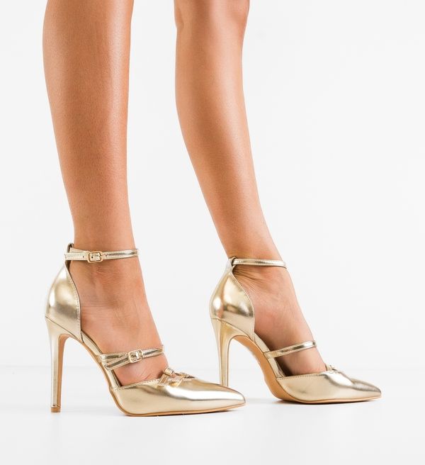 Ali Обувки Cobb Златни