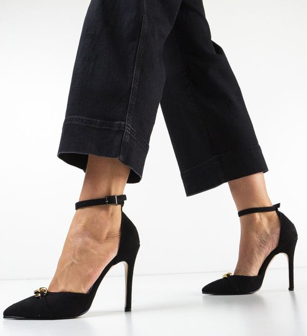 Exist Shoes Обувки Deler Черни