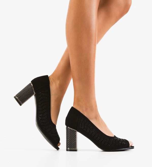 Lulux Обувки Delore Черни