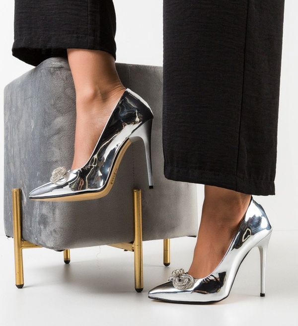 Exist Shoes Обувки Famas Сребърни