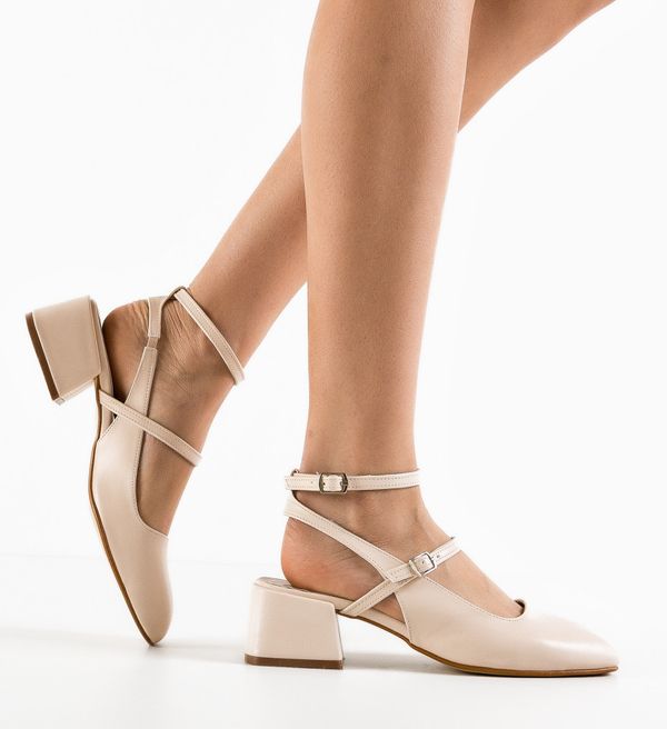 Exist Shoes Обувки Fauda Бежов