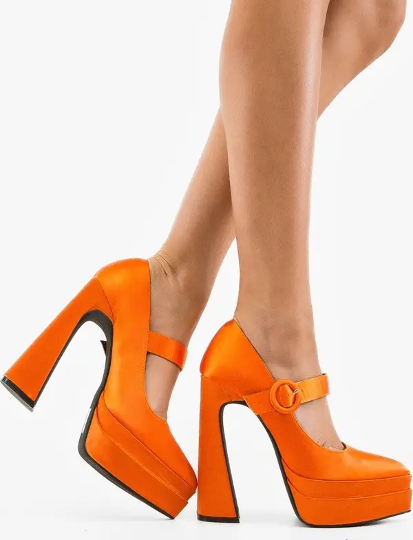 Exist Shoes Обувки Fobol Оранжеви