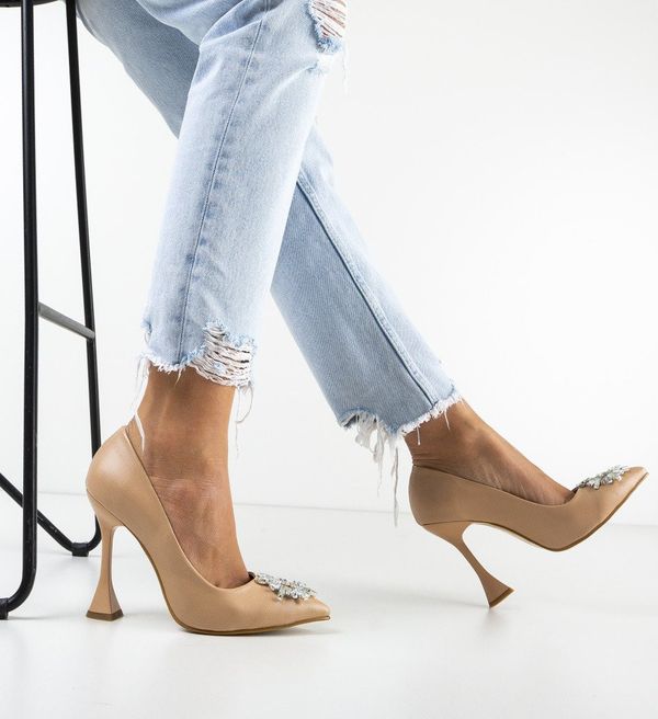 Exist Shoes Обувки Halaba Бежов