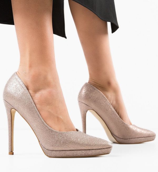 Mei Обувки Hamish Златни