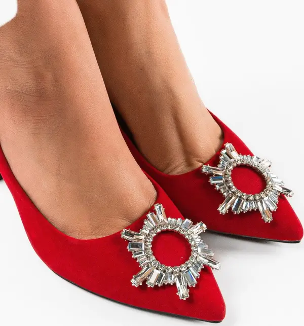 Hebe Обувки Hebebe Червени