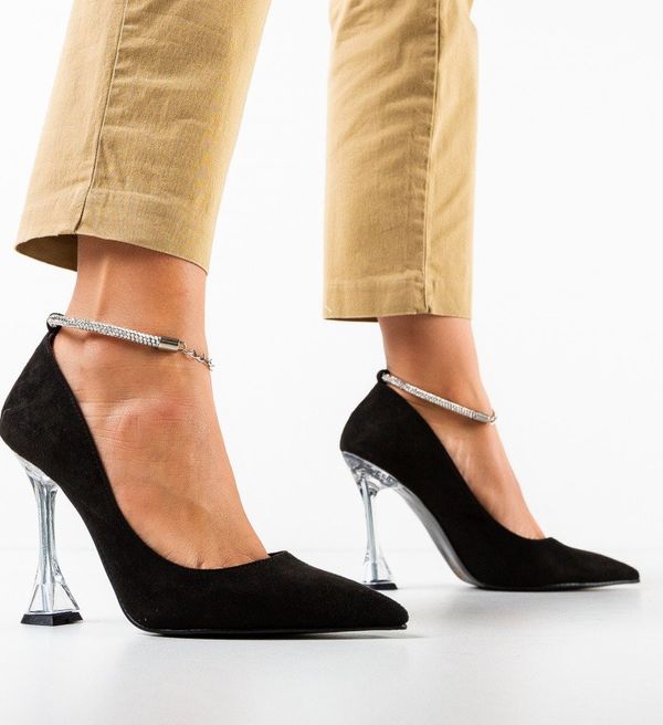 Udobni Обувки Hervac Черни