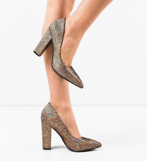 Ali Обувки Huber Златни