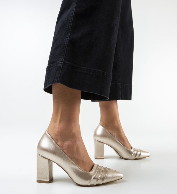 Exist Shoes Обувки Ierta Златни