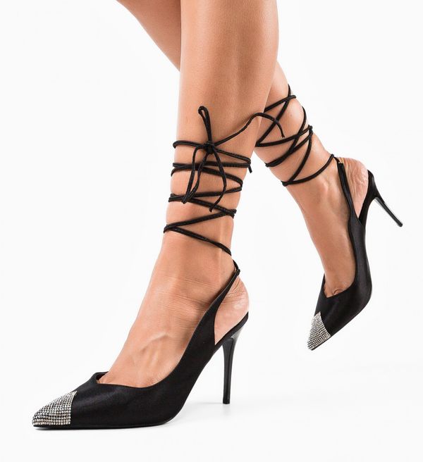 Ali Обувки Karola Черни