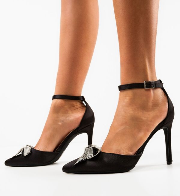 Tress Fashion Обувки Lanteia Черни