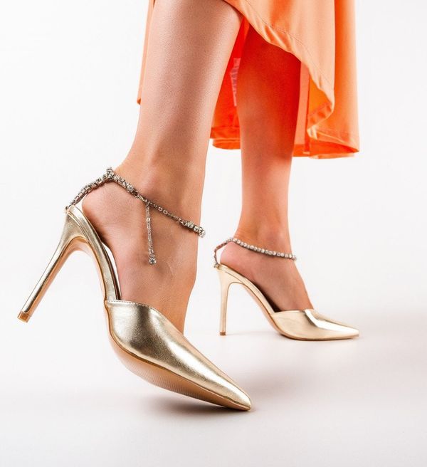 Ali Обувки Maison Златни