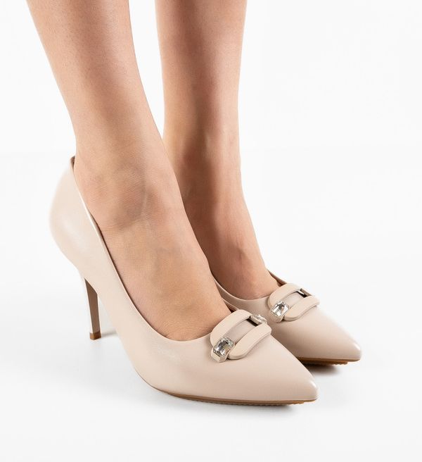 QING Обувки Maliro Бежов