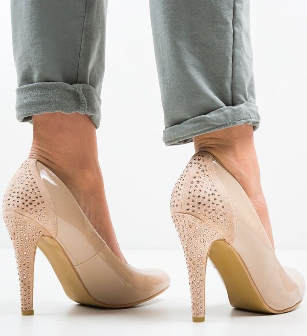 Habibi Обувки Moropo Бежов