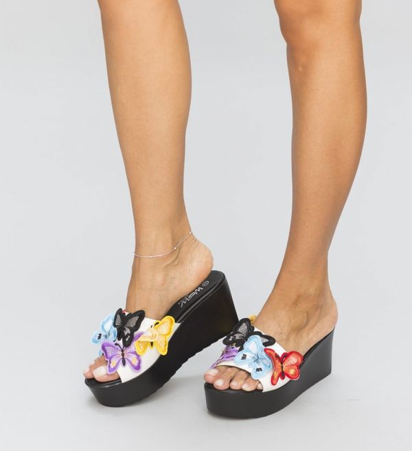 Wow Shoes Обувки на Платфрома Флай Бели