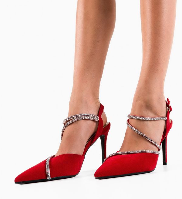 Hebe Обувки Pearce Червени