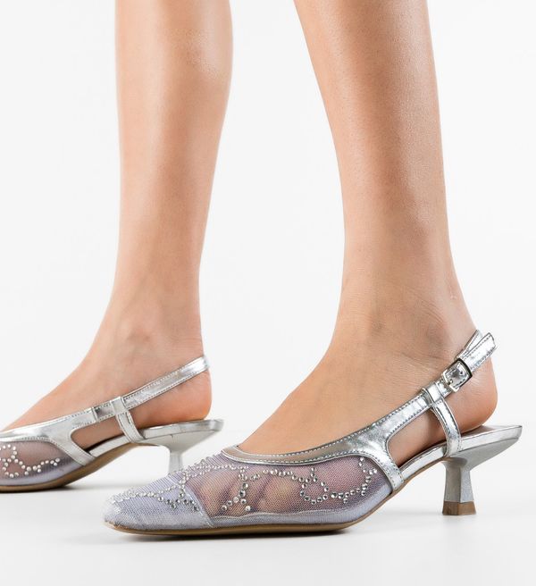 Ali Обувки Pete Сребърни