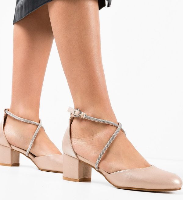 Mei Обувки Plikam Златни