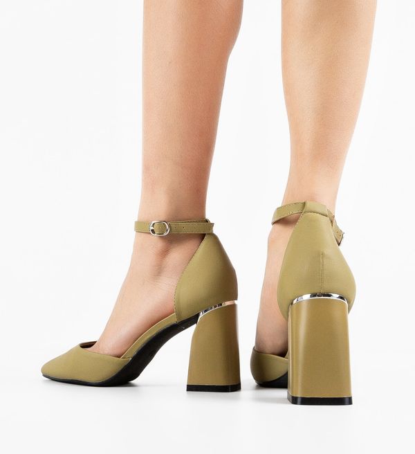 QING Обувки Popey Каки