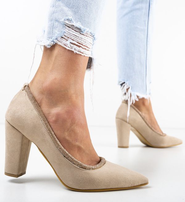 Exist Shoes Обувки Reqop Бежов