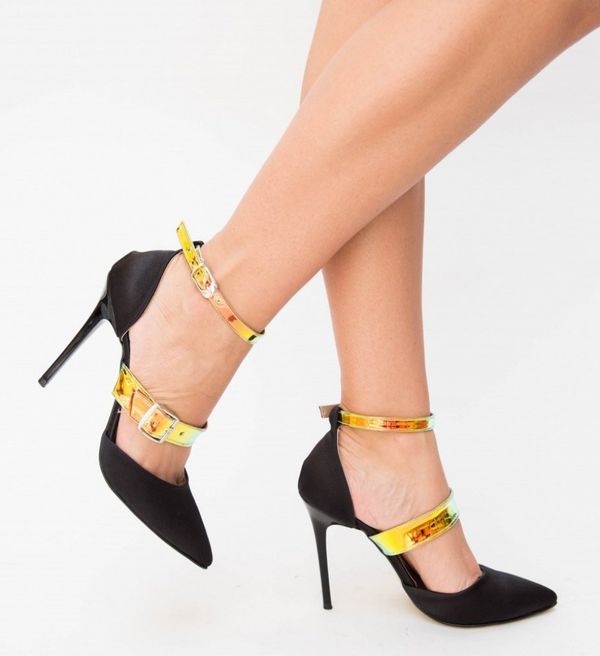 Exist Shoes Обувки Ricio Черни