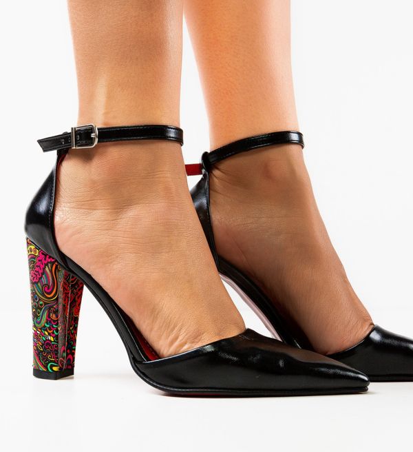 Exist Shoes Обувки Salona Черни