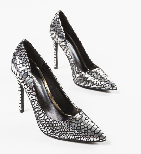 Ali Обувки Sean Сребърни