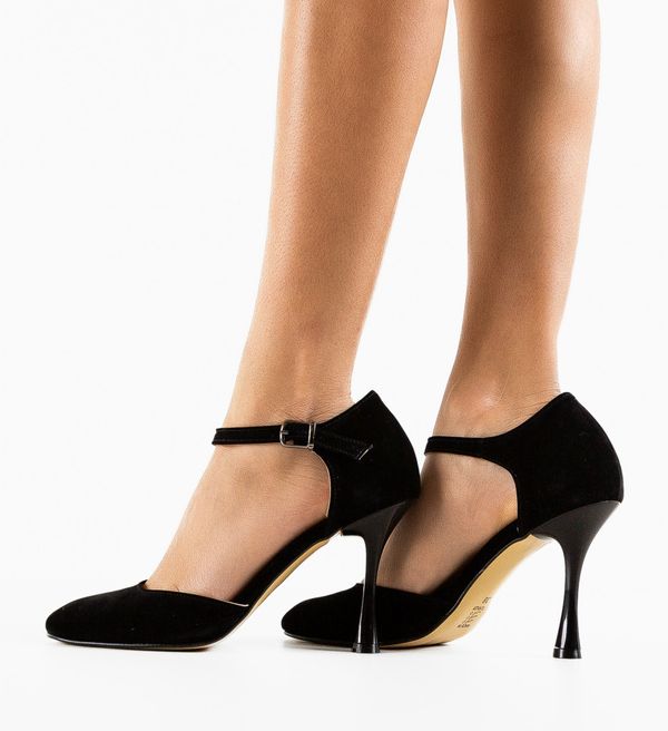 Exist Shoes Обувки Treyhel Черни