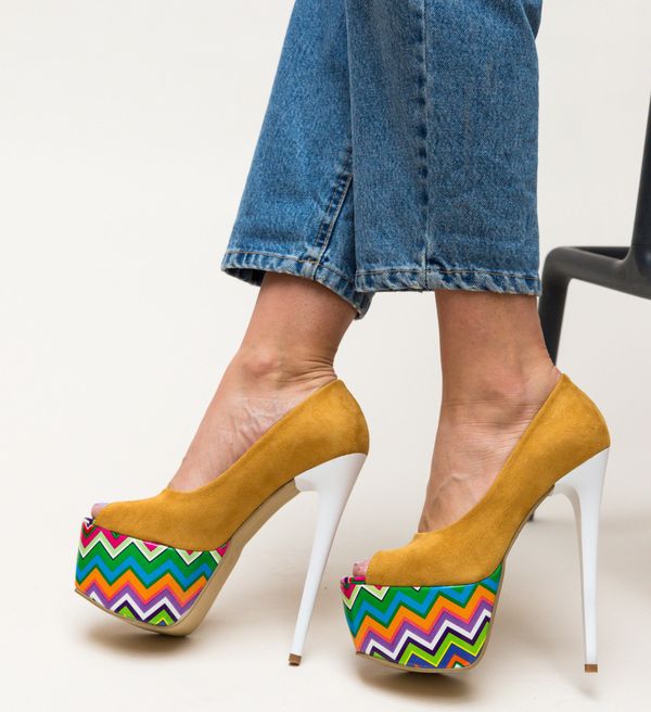 Exist Shoes Обувки Tristar Жълти