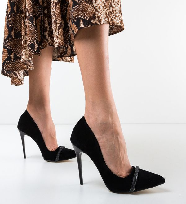 Exist Shoes Обувки Uzunak Черни