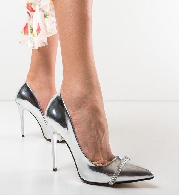 Exist Shoes Обувки Uzunak Сребърни