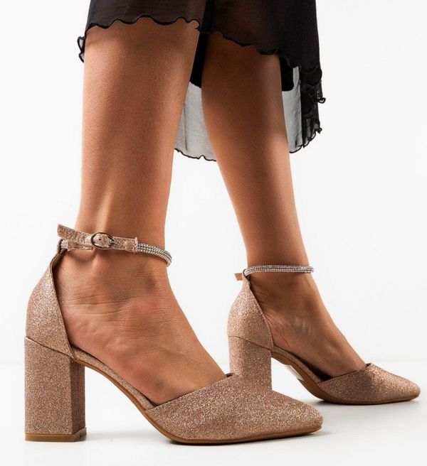 Ali Обувки Virginia Златни