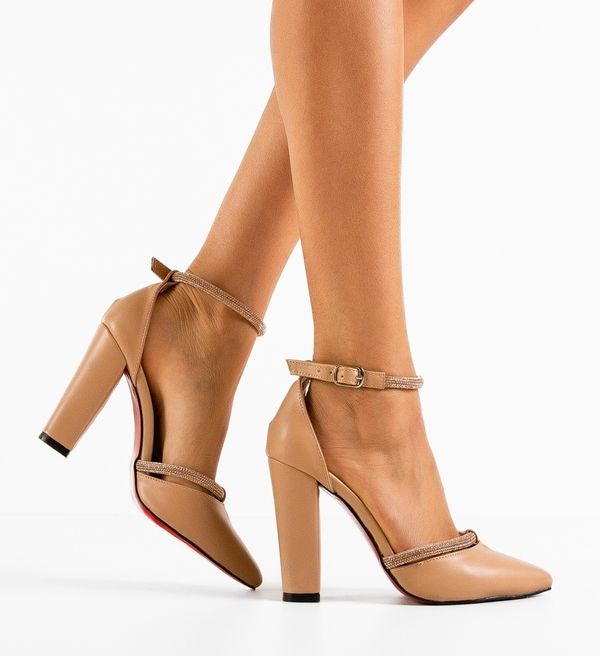 Exist Shoes Обувки Von Бежов