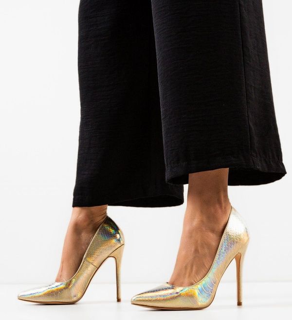 Ali Обувки Yan Златни