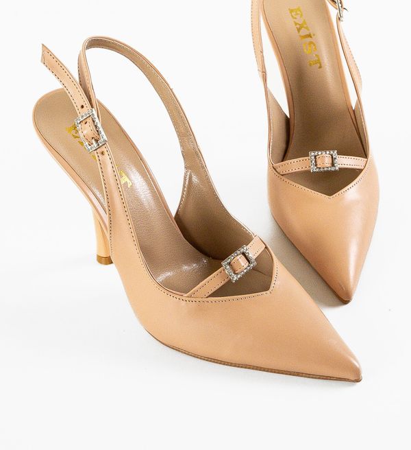 Exist Shoes Обувки Zeroun Бежов