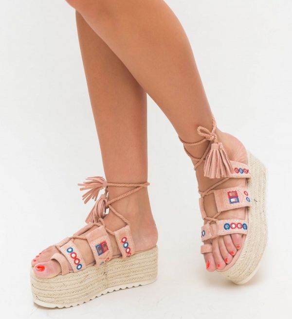 Botinelli Платформи Erima Розови