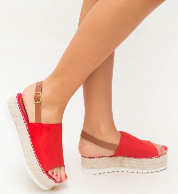 Botinelli Платформи Sedy Червени