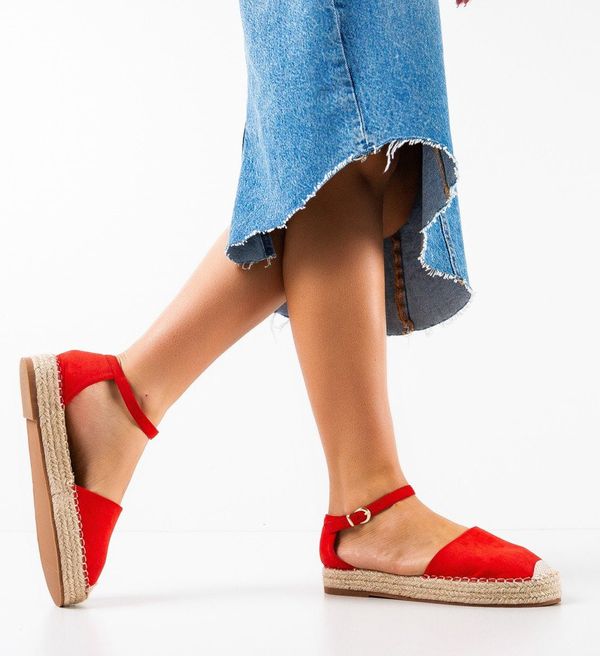 Ali Сандали Aaish Червени