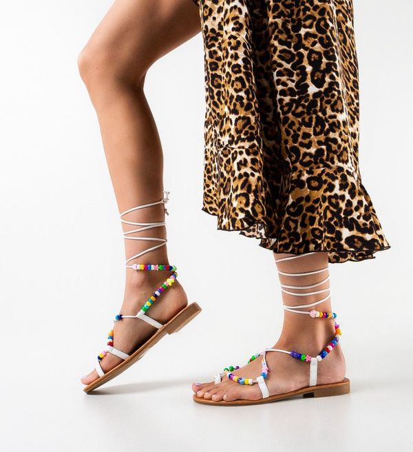 Ali Сандали Amanah Бели