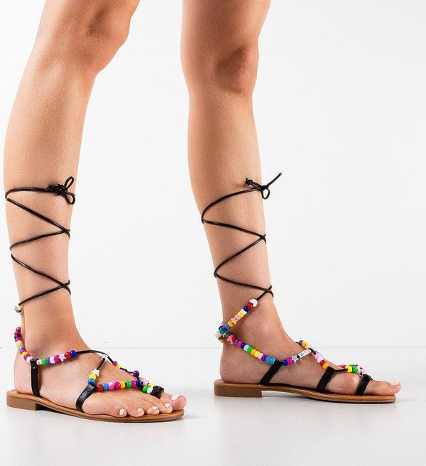 Ali Сандали Amanah Черни