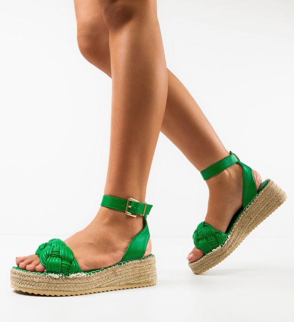 Mei Сандали Anaheim Зелени